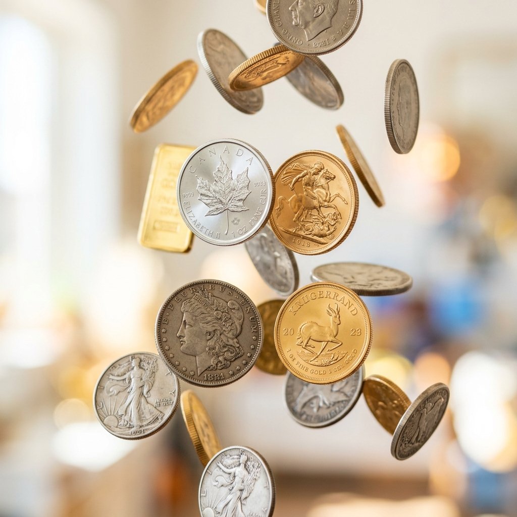 Coins banner layout